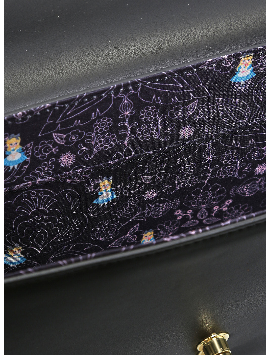 Alicia En El Pais De Las Maravillas Bolsa Crossbody Flores