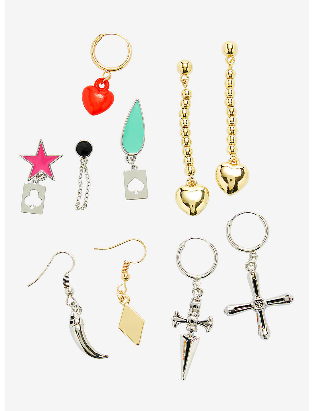 Hunter x Hunter Set De Aretes