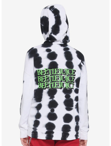 Beetlejuice Hoodie Rayas Sudadera