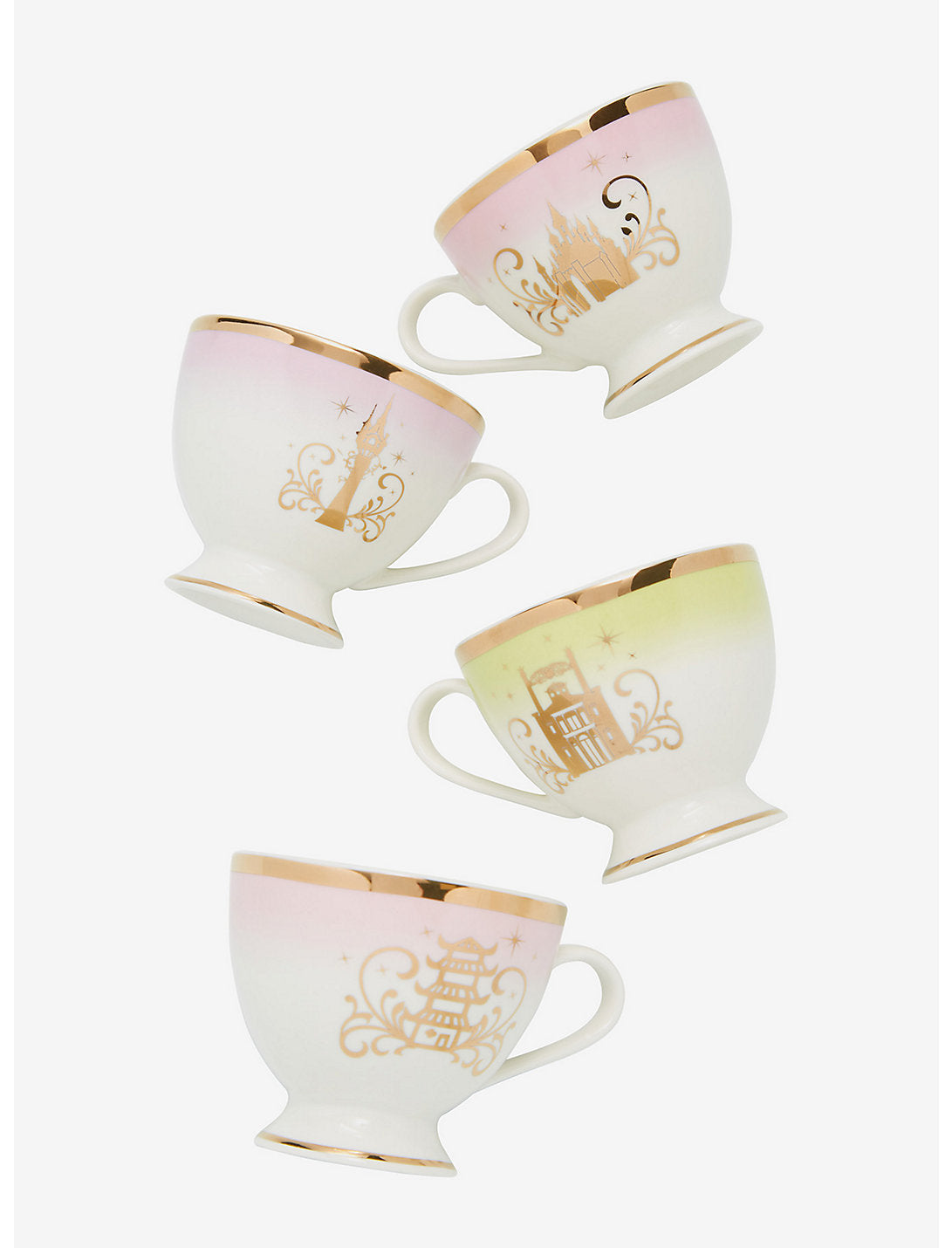 Disney Set De Tazas Para El Te Princesas