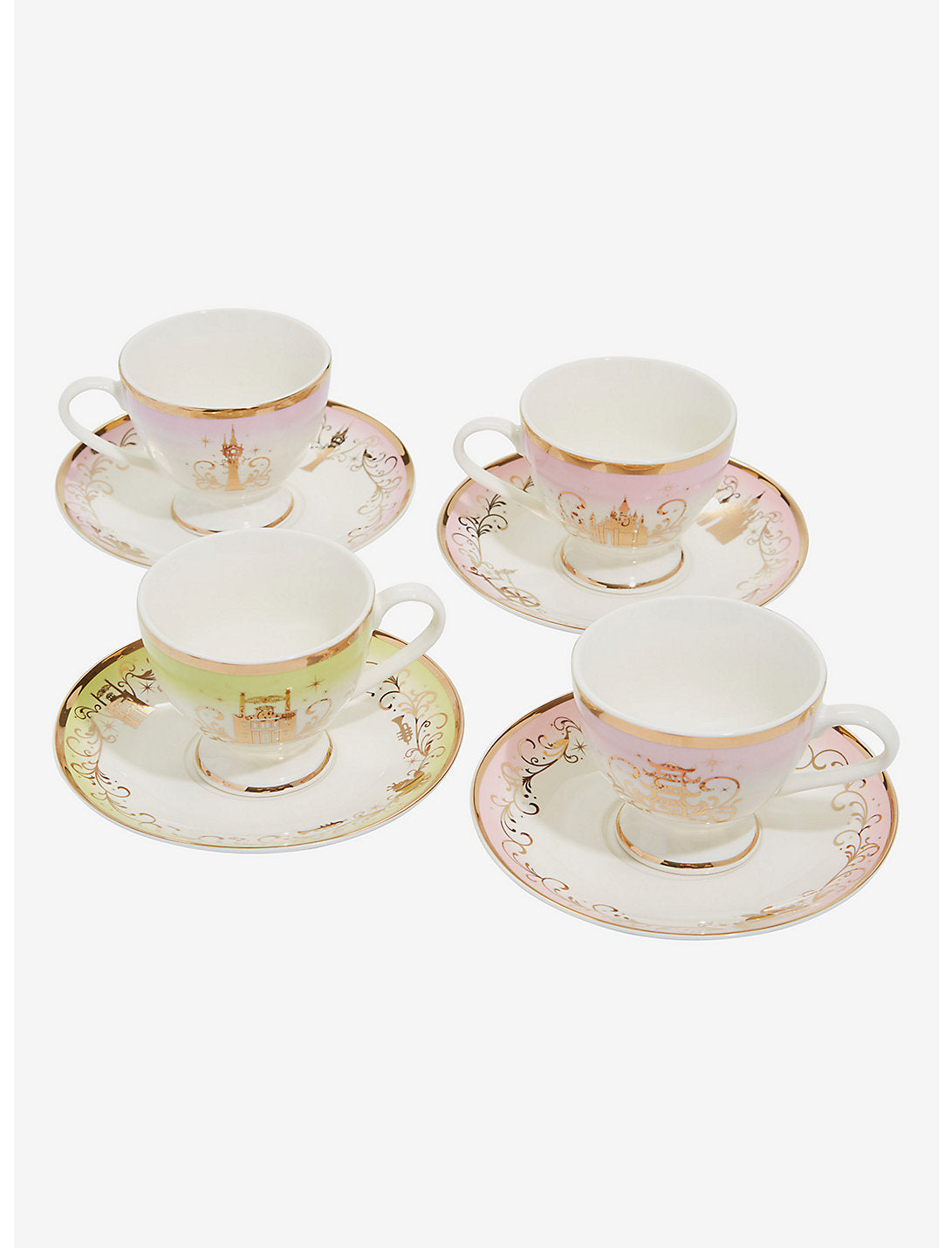 Disney Set De Tazas Para El Te Princesas