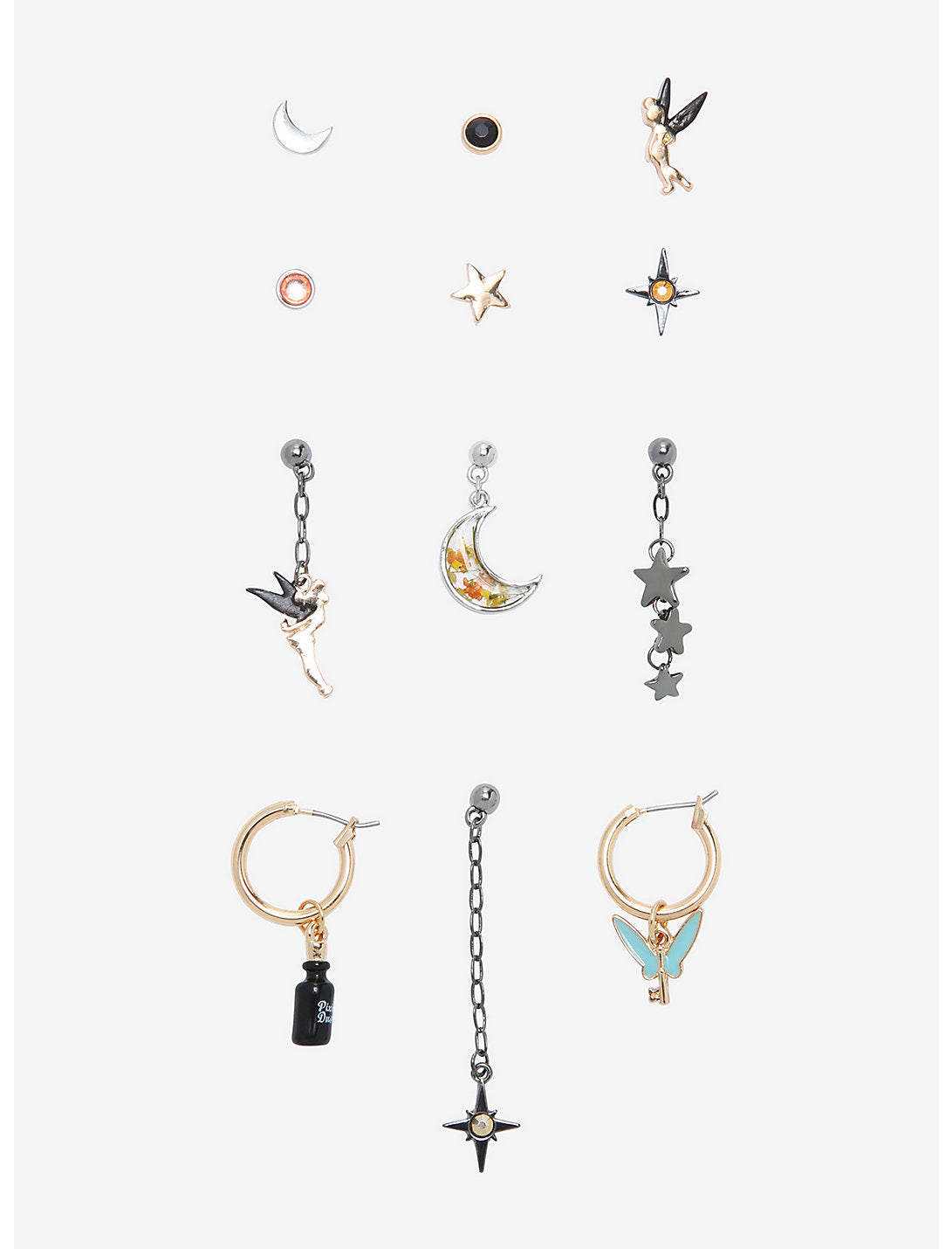 Peter Pan Set De Aretes