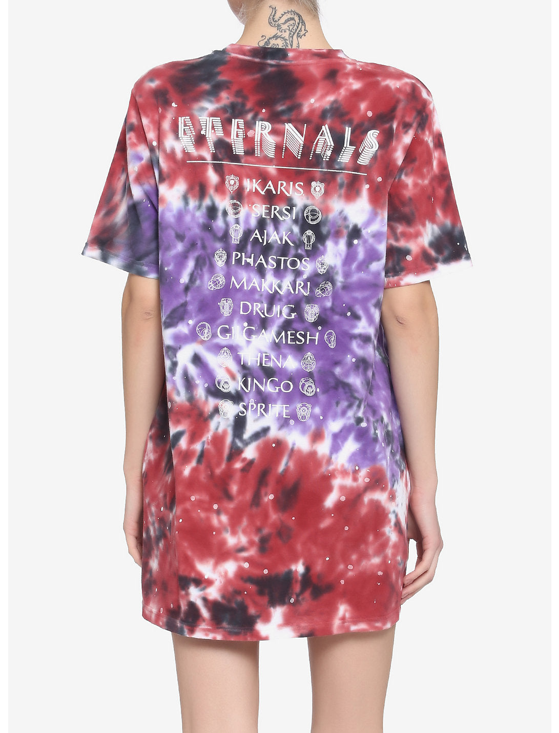 Eternals Vestido Tie Dye Marvel