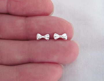 Aretes Liston De Pelo Plata