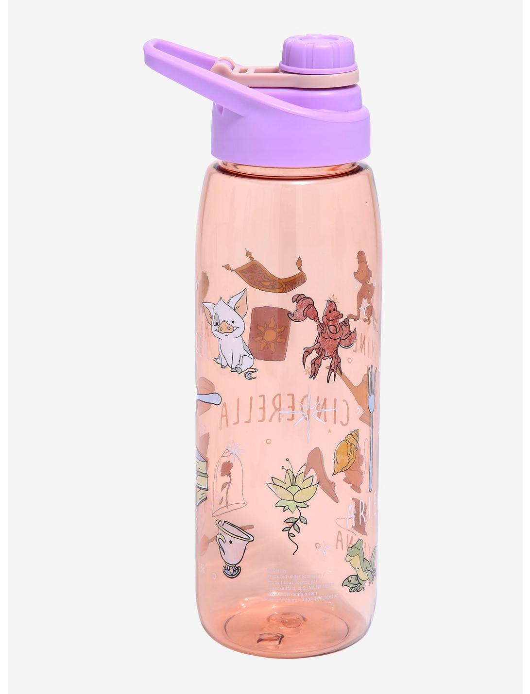 Princesas Iconos Botella Agua