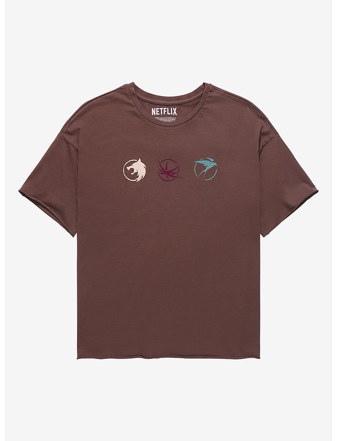 The Witcher Camisa Simbolos