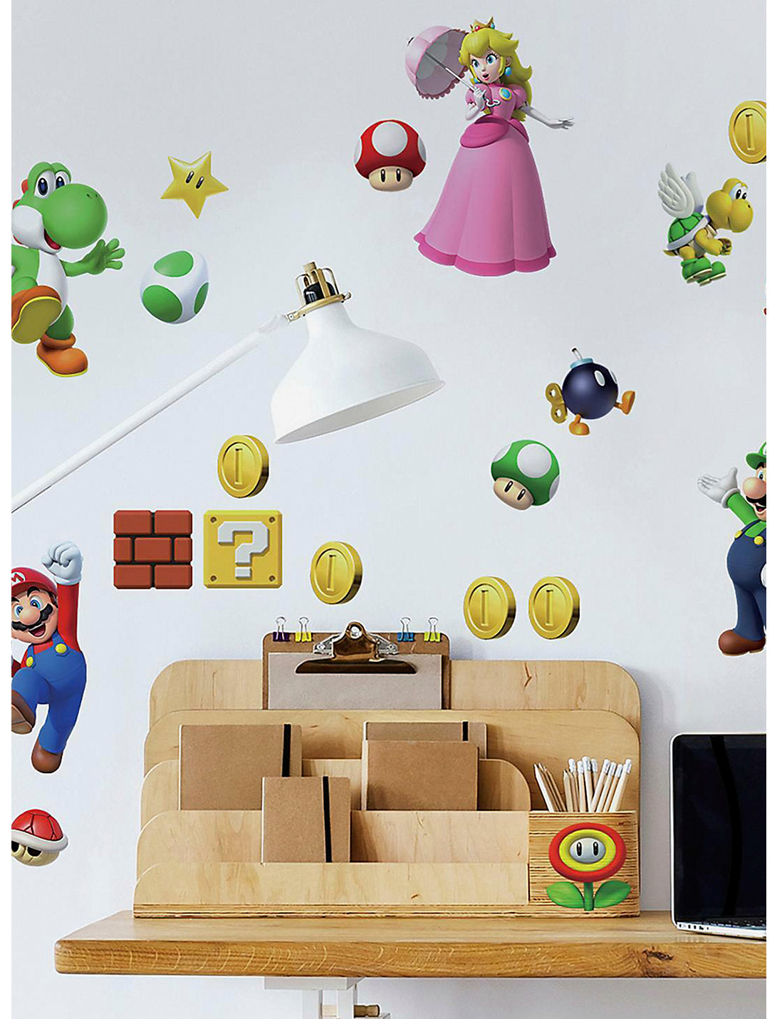 Mario Bross Nintendo Calcamonias Decorativas Para Pared