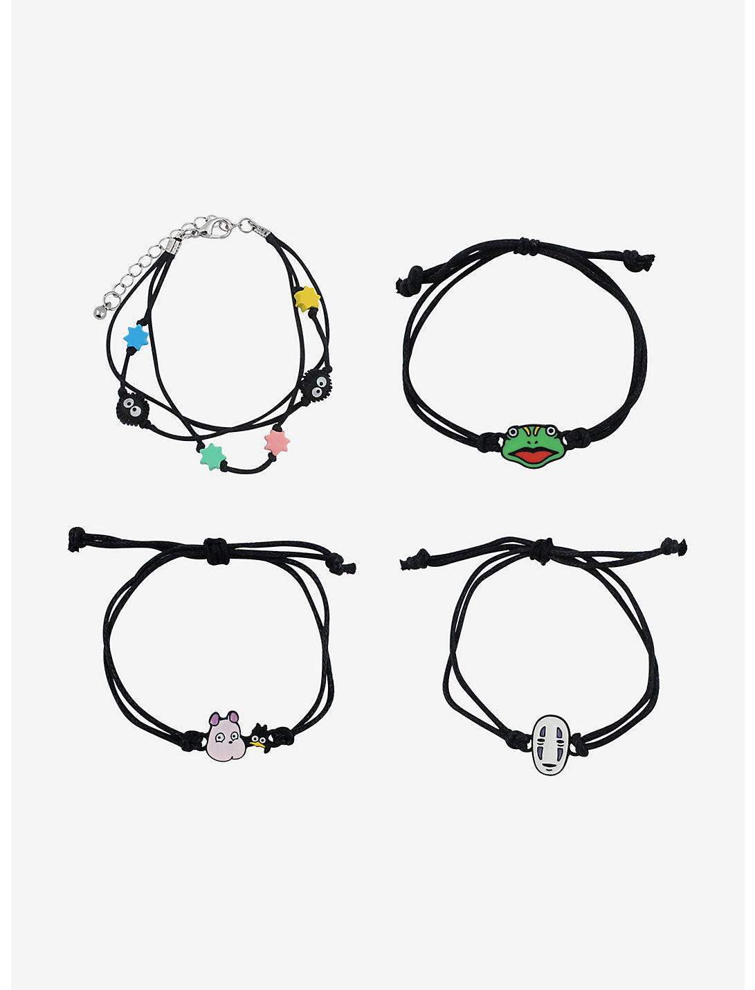 Estudio Ghibli Set De Brazaletes 4 Pcs