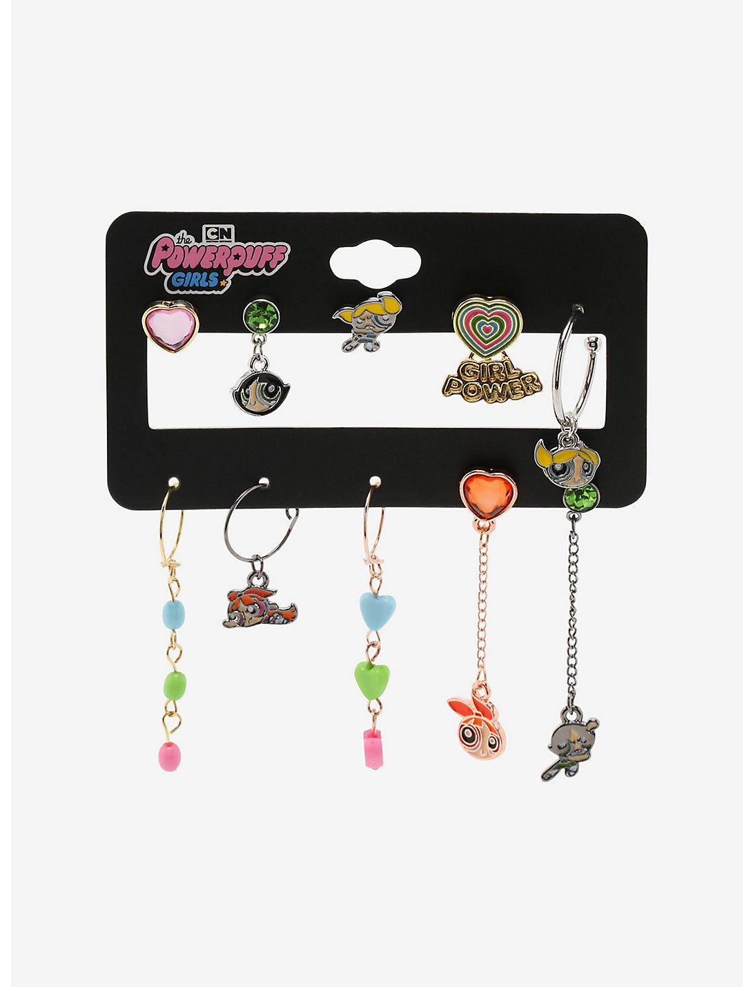 Chicas Super Poderosas Set De Aretes
