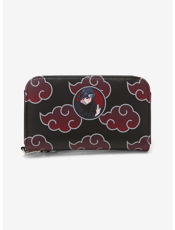 Naruto Shippuden Itachi Akatsuki Cartera Nubes