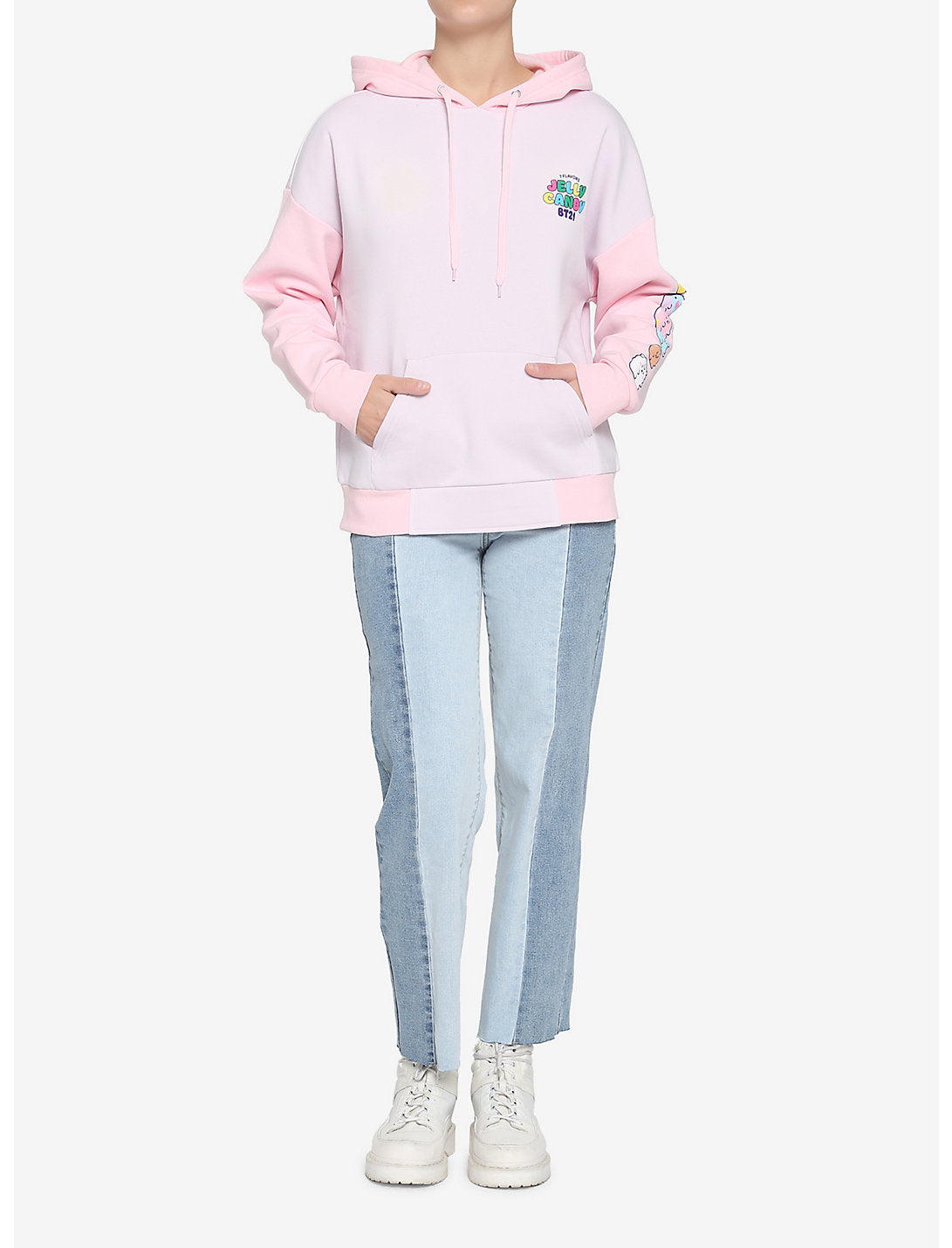 BT21 Jelly Candy Girls Hoodie BTS Sudadera