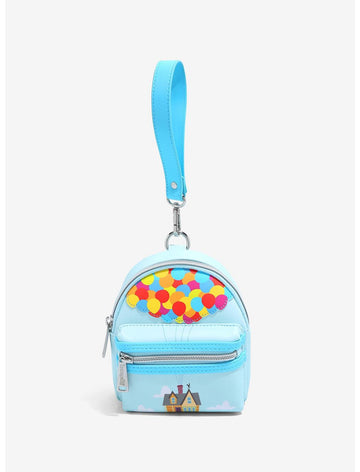Disney Pixar Up Carl's Casa Y Globos Bolso Monedero Mochila