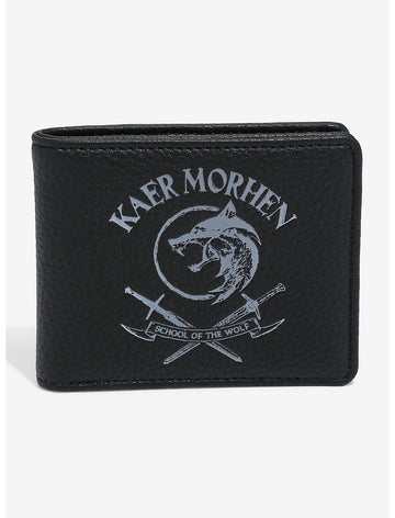 The Witcher Kaer Morhen Logo Bifold Cartera