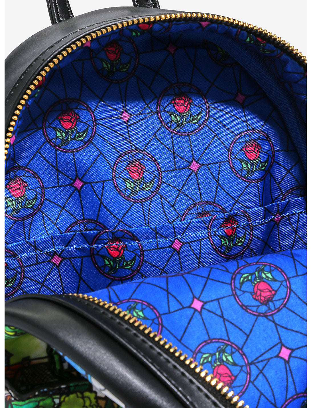 La Bella Y La Bestia Mochila Cristal Encantado