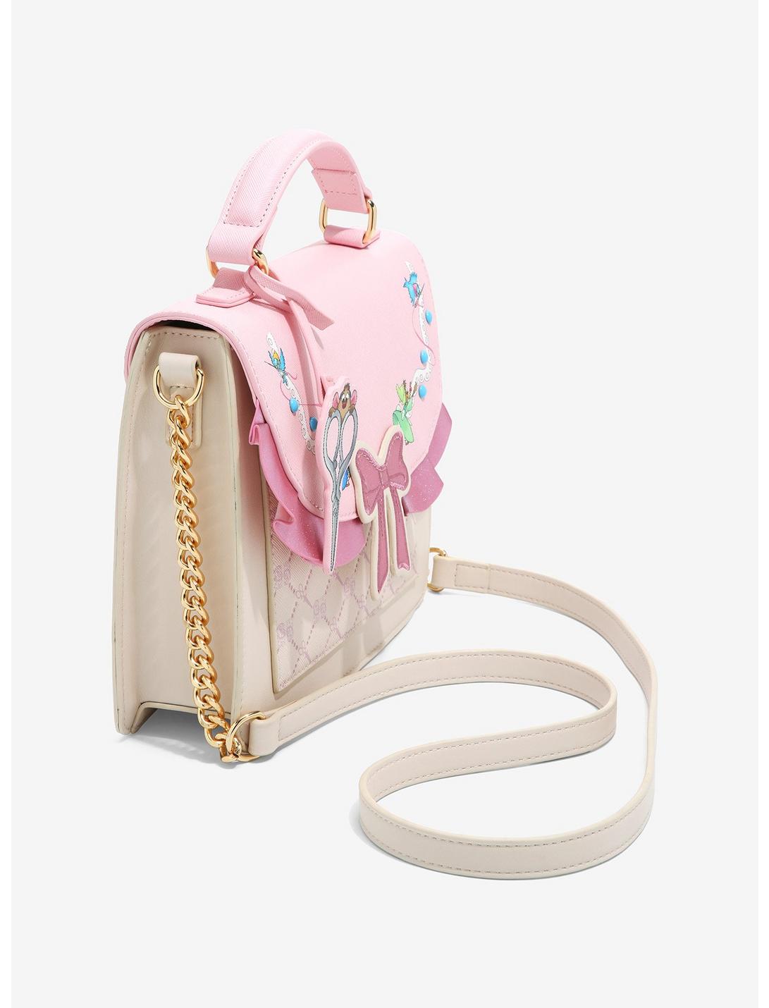 Cenicienta Bolsa Crossbody Costuras Ratonsitos