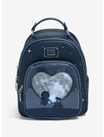 Wall E Y Eva Mochila Luna Noche