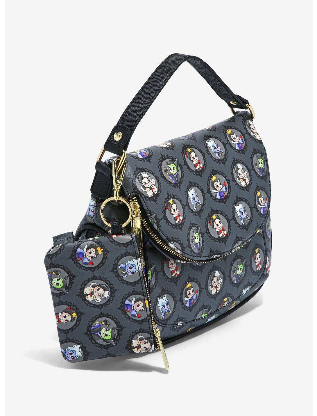 Bolsa Villanas Disney Retrato Crossbody Con Monedero