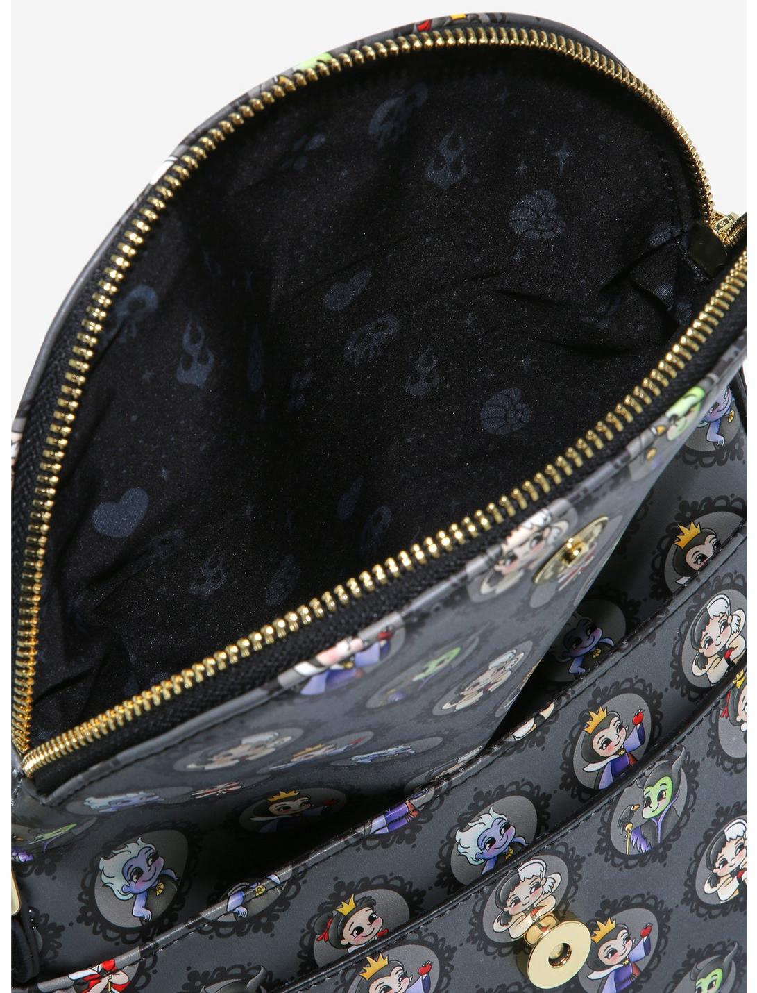 Bolsa Villanas Disney Retrato Crossbody Con Monedero