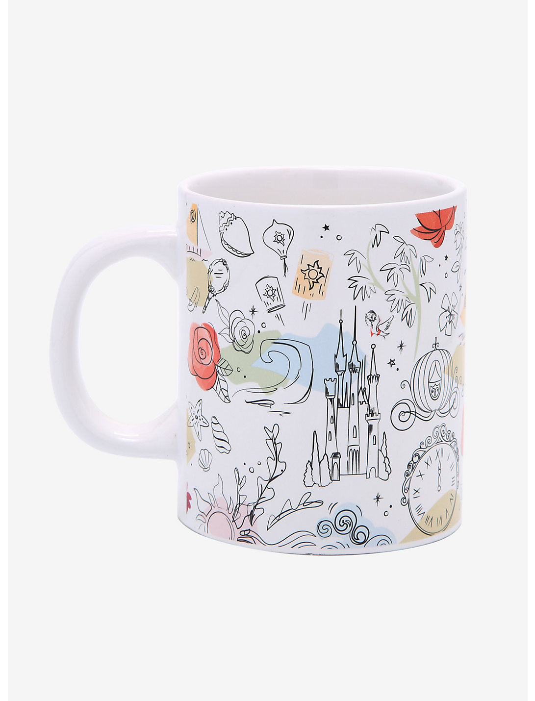 Princesas Disney Taza Iconos