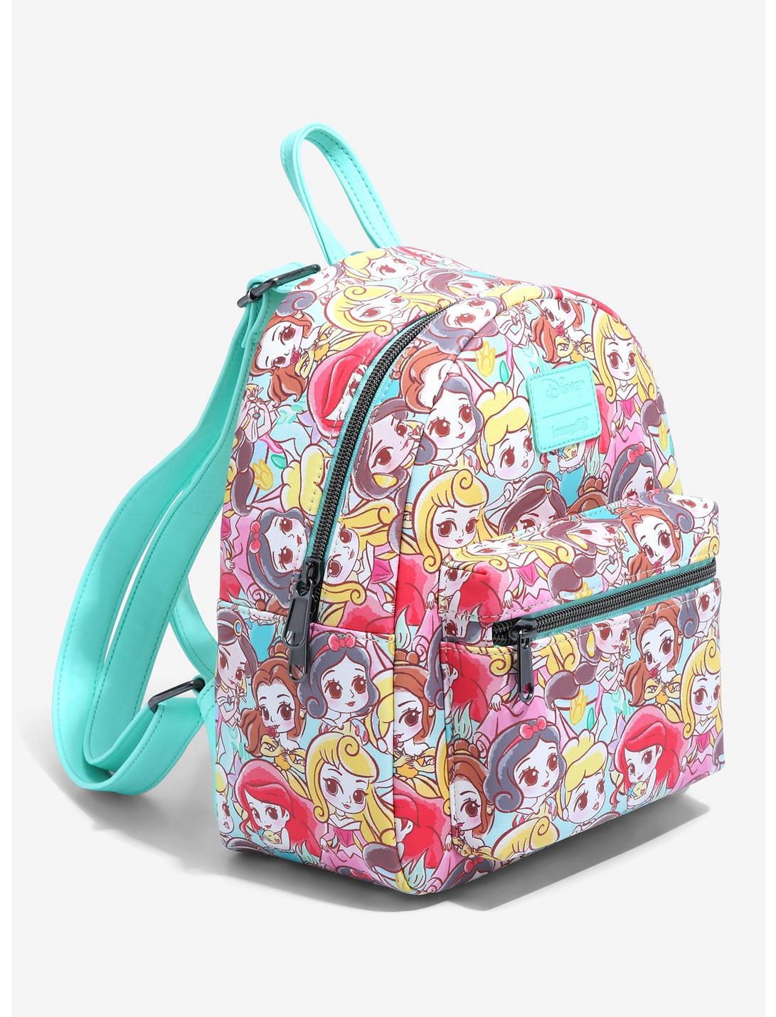 Princesas Disney Allover Mochila Chibi