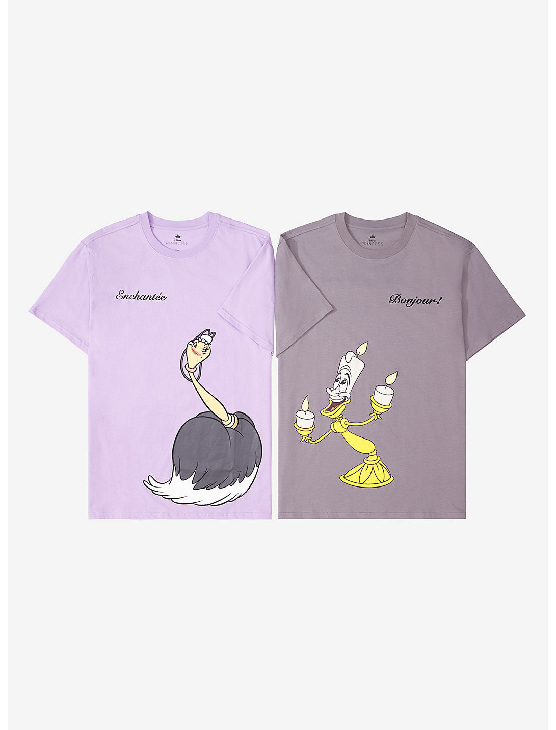 La Bella Y La Bestia Camisa Pareja Lumiere FIFI
