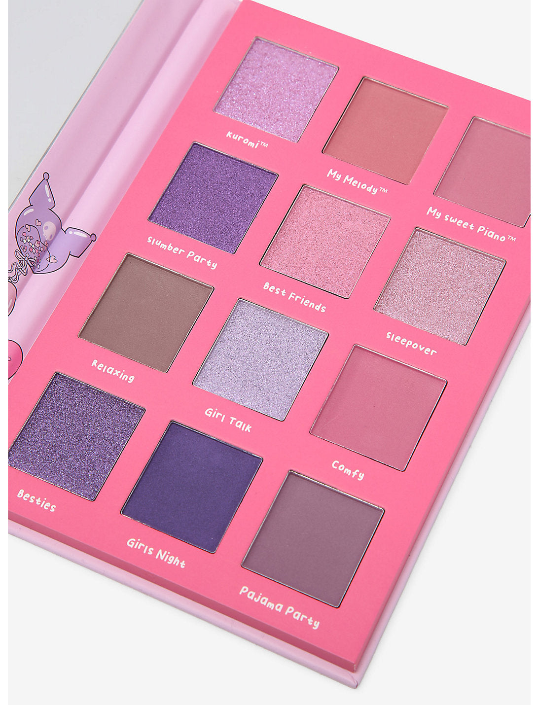 My Melody & Kuromi Pijamada Paleta De Sombras