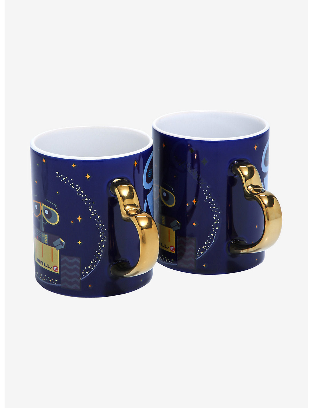 Wall E & Eva Set De Pareja Taza