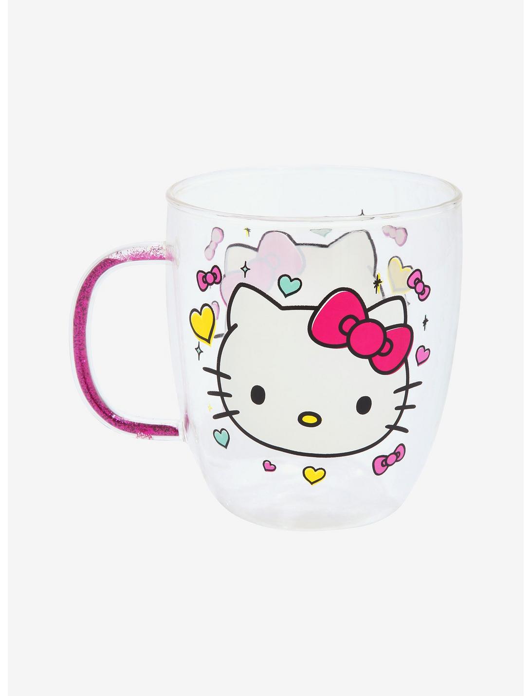 Hello Kitty Taza Glitter