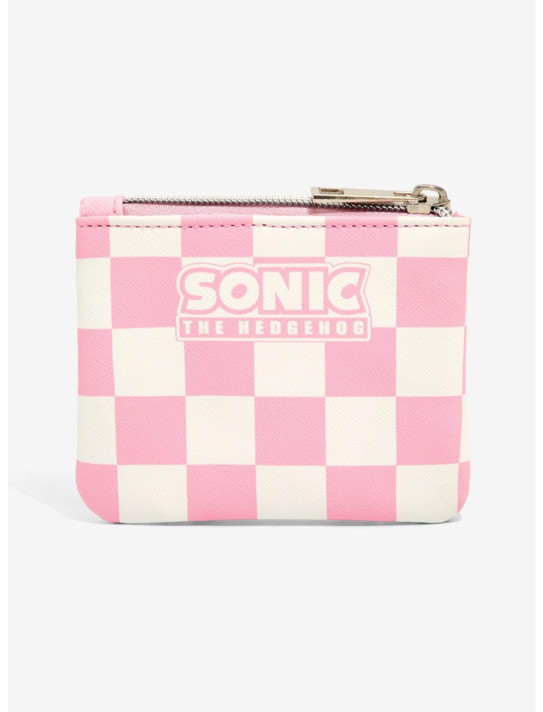 Sonic Monedero Cuadros Rosa