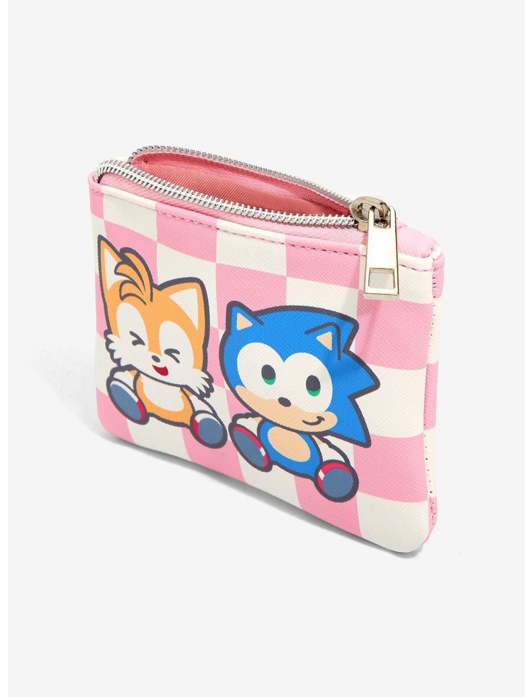 Sonic Monedero Cuadros Rosa