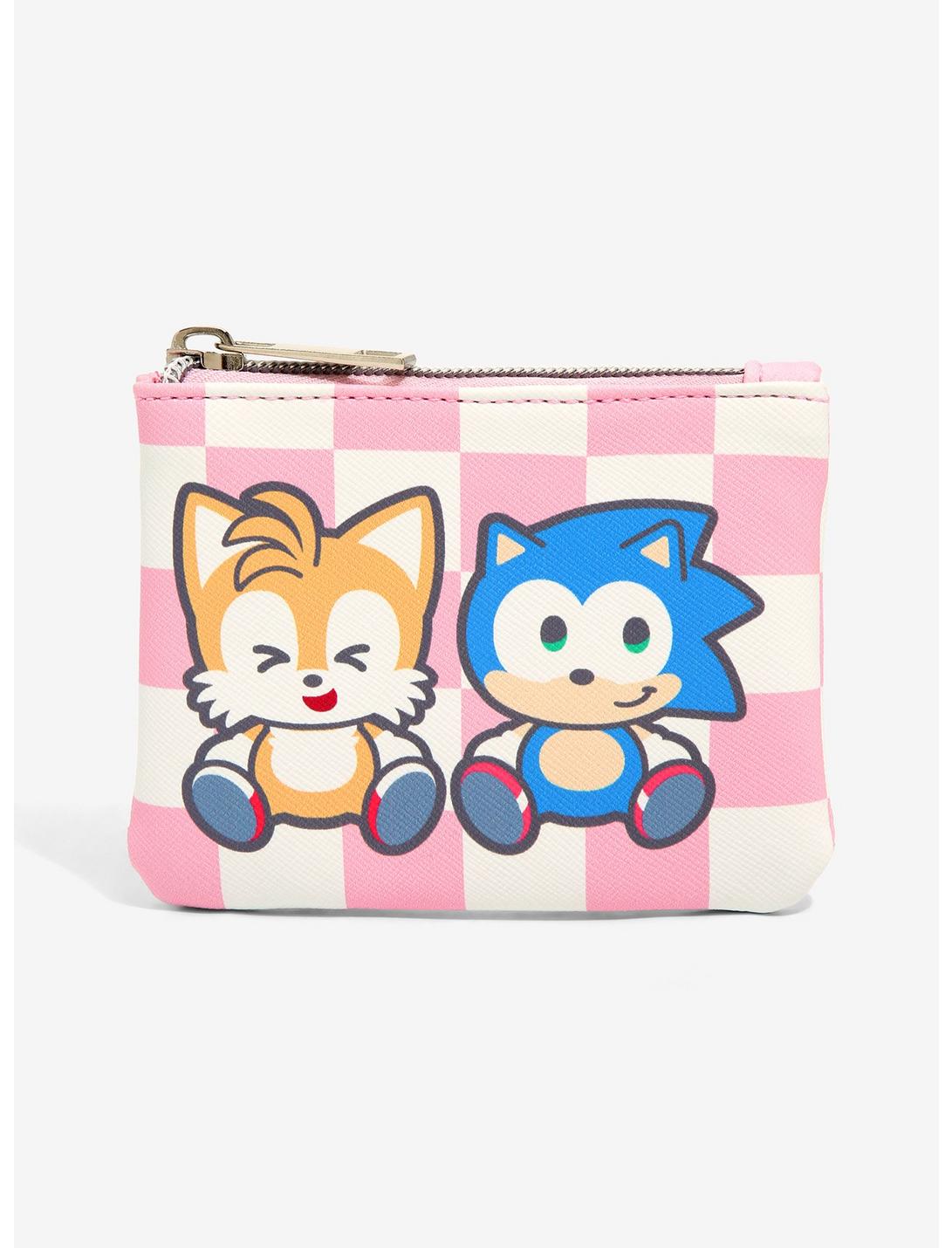 Sonic Monedero Cuadros Rosa