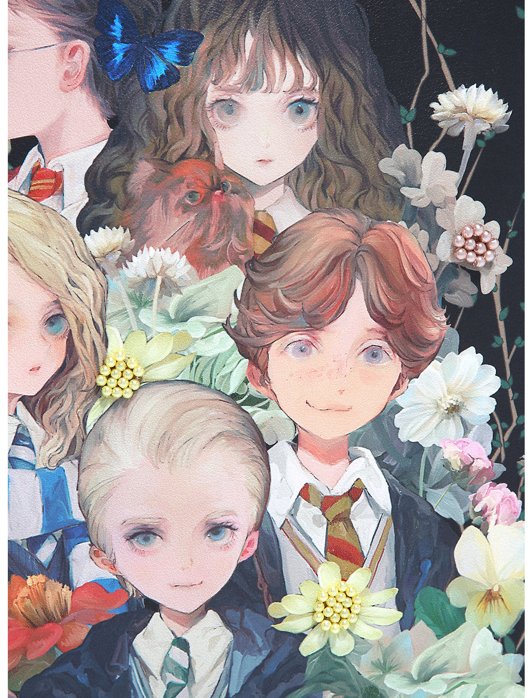 Harry Potter Mochila Personajes Dibujo Botanica