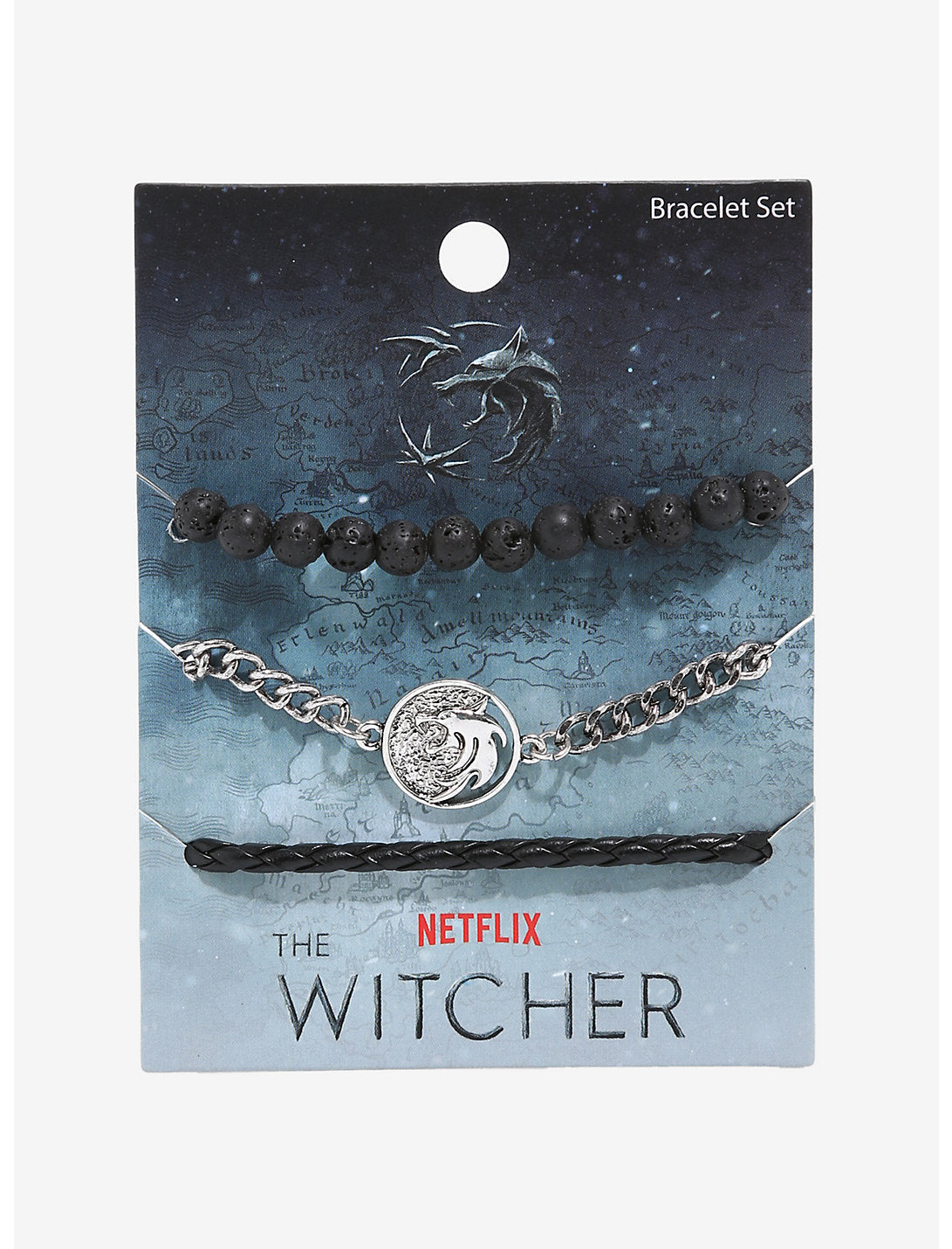 The Witcher Geralt Gwynbleidd Set De Brazaletes