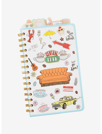 Friends Cuaderno Iconos Central Perk