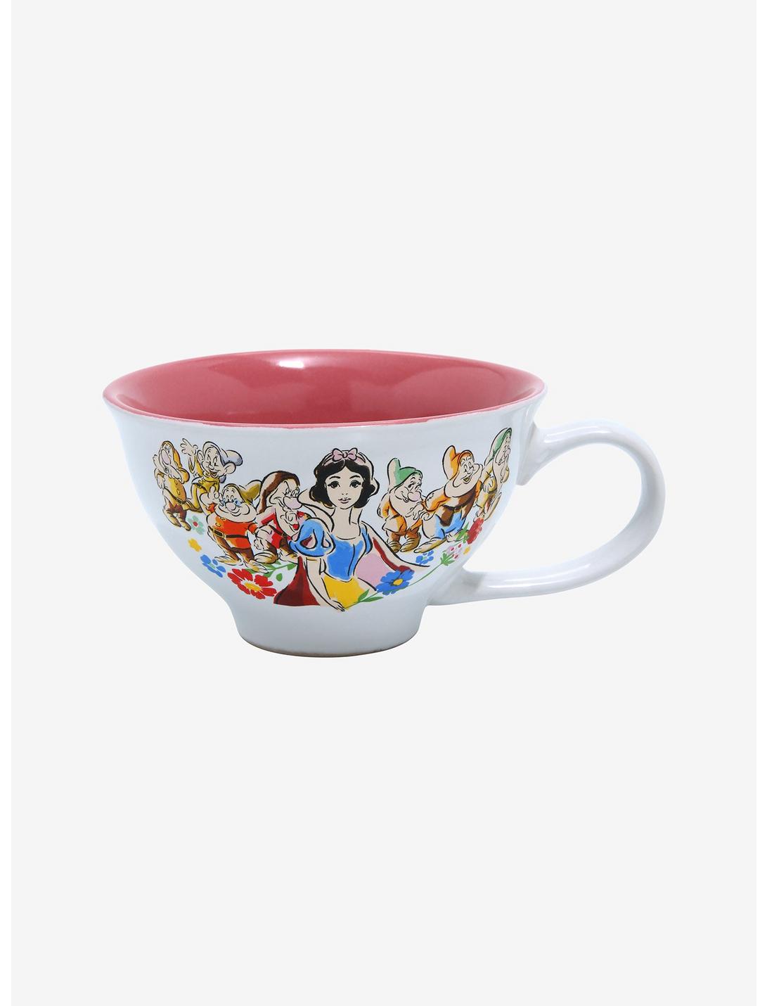 Blanca Nieves Taza Y Plato 7 Enanos Set