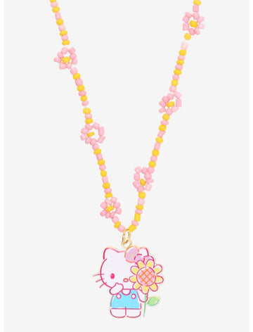 Hello Kitty Collar Piedras Flores