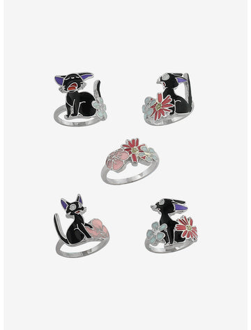 Estudio Ghibli Kikis Delivery Set De Anillos