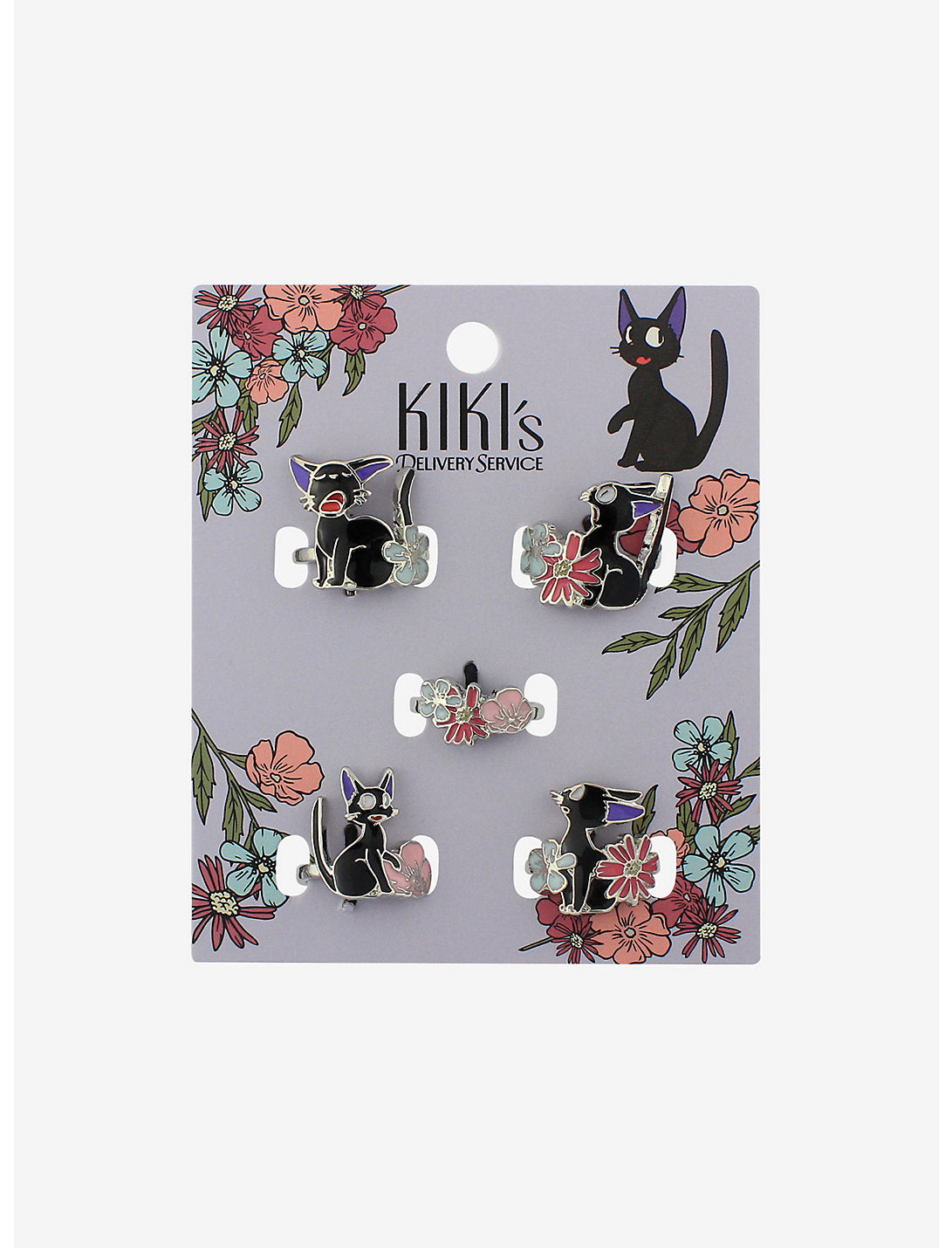 Estudio Ghibli Kikis Delivery Set De Anillos