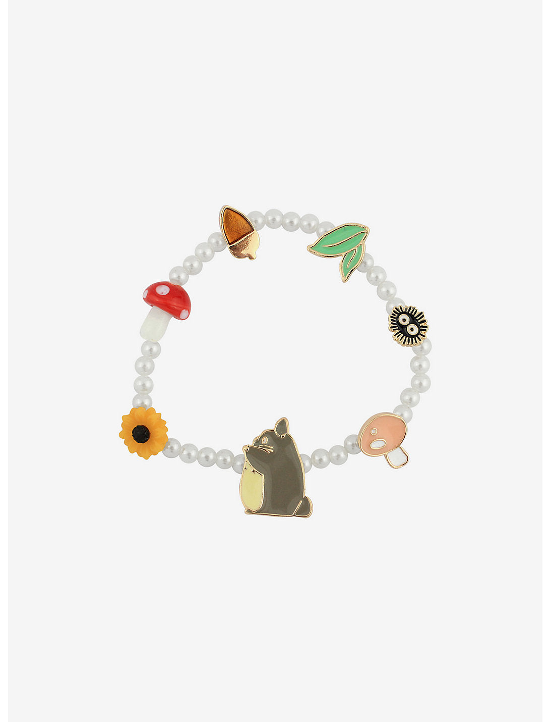Estudio Ghibli Totoro Pulsera Perlas