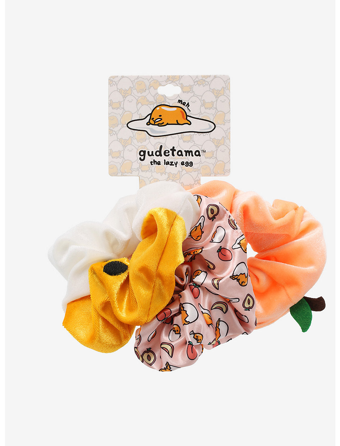 Gudetama Set De Scrunchies