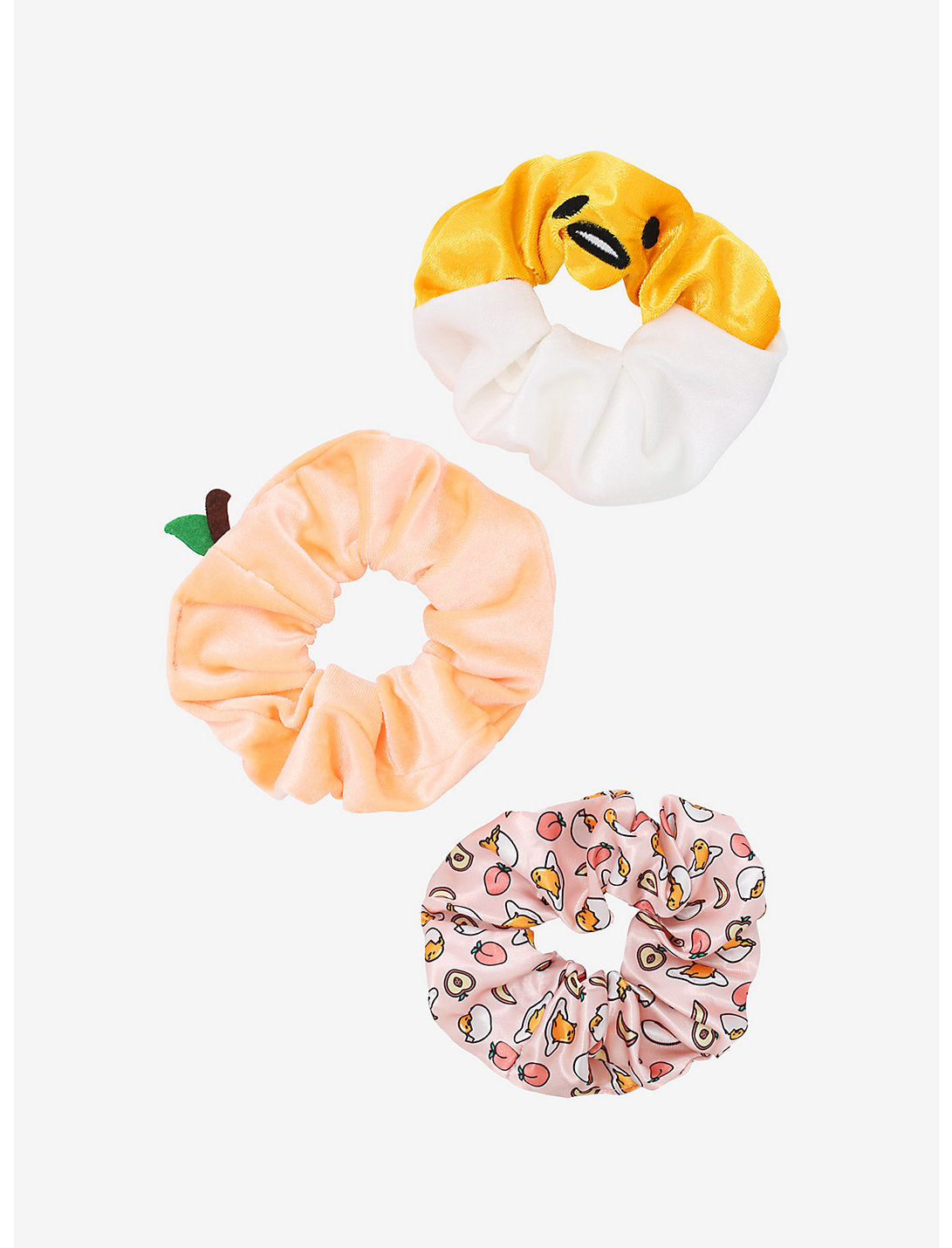 Gudetama Set De Scrunchies