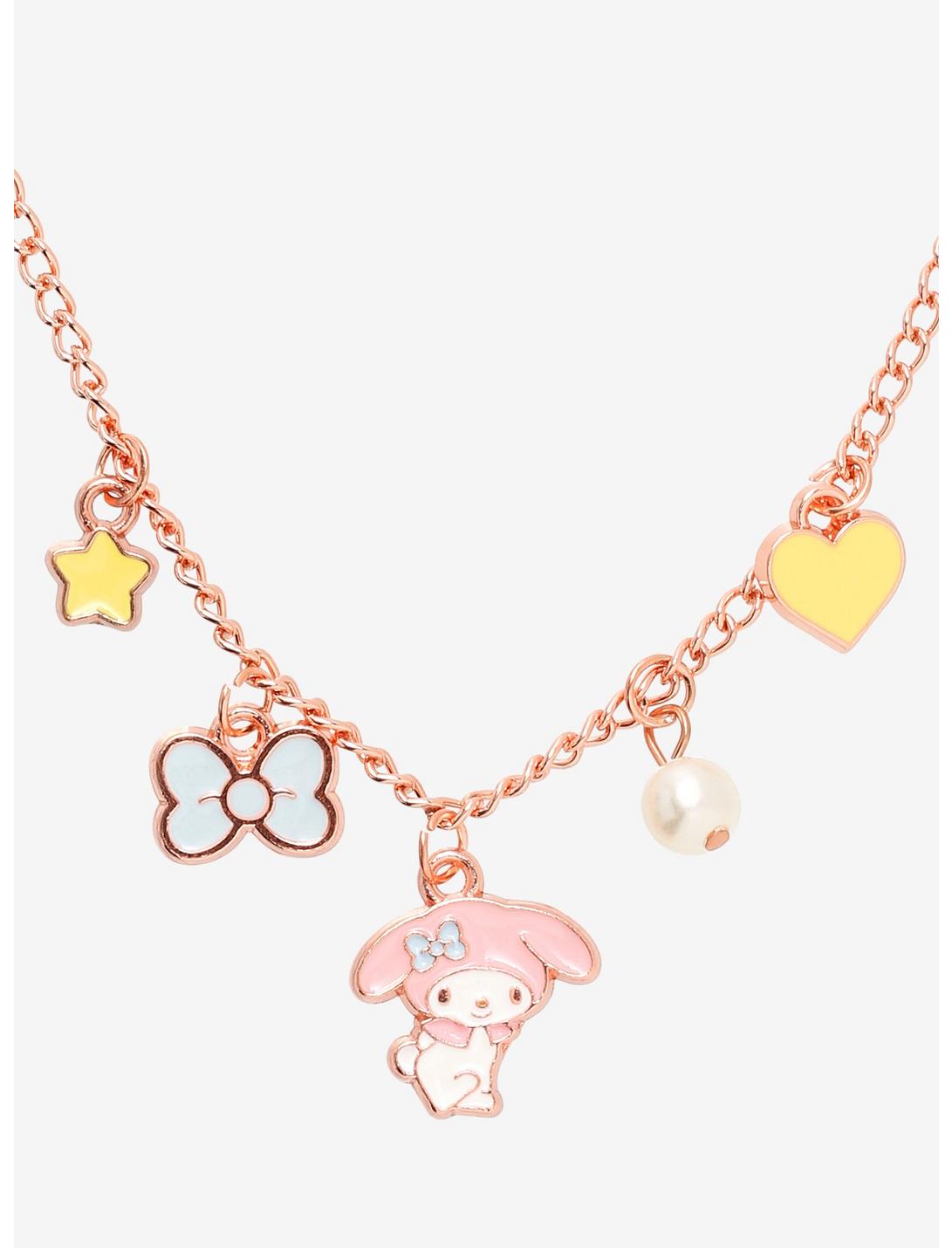 Sanrio My Melody Collar Charm Rose Gold