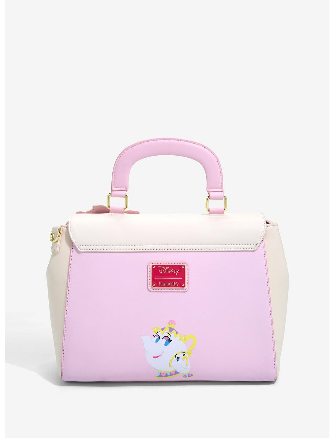 La Bella Y La Bestia Bolsa Satchel Mini Chibi