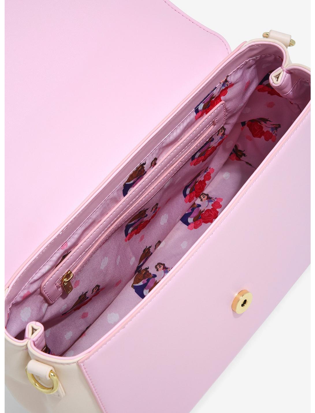 La Bella Y La Bestia Bolsa Satchel Mini Chibi