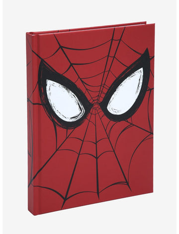 Spider Man Cuaderno Rostro Hombre Araña