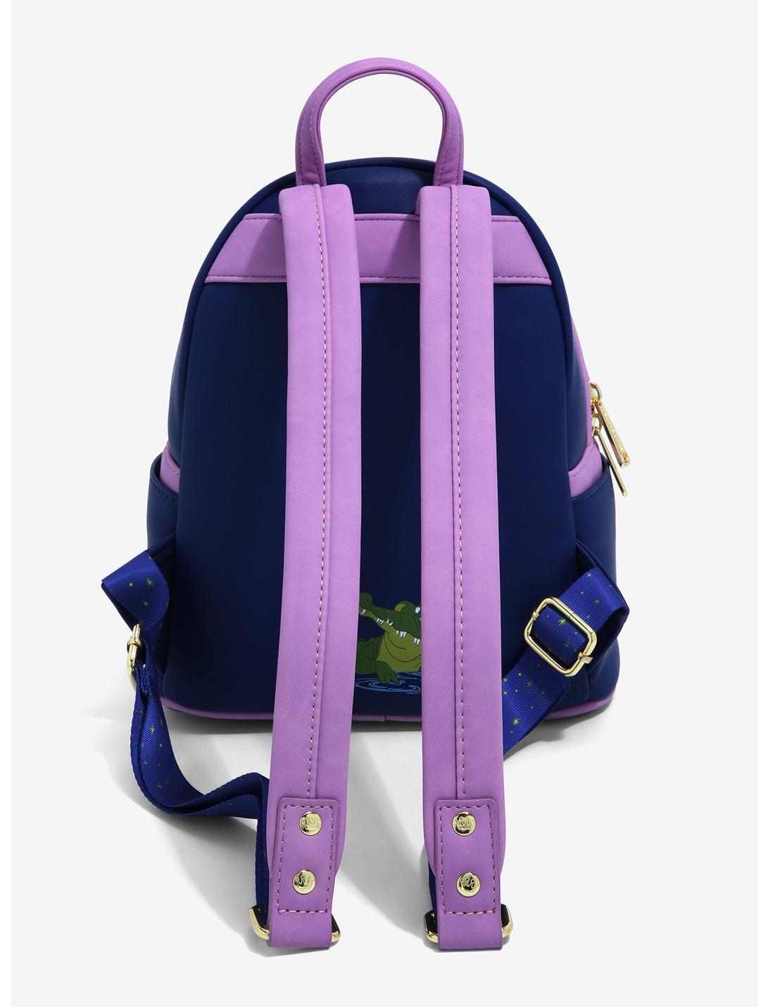 Peter Pan Mochila Personajes Morado