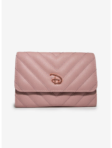 Cartera Logo Disney Rosa