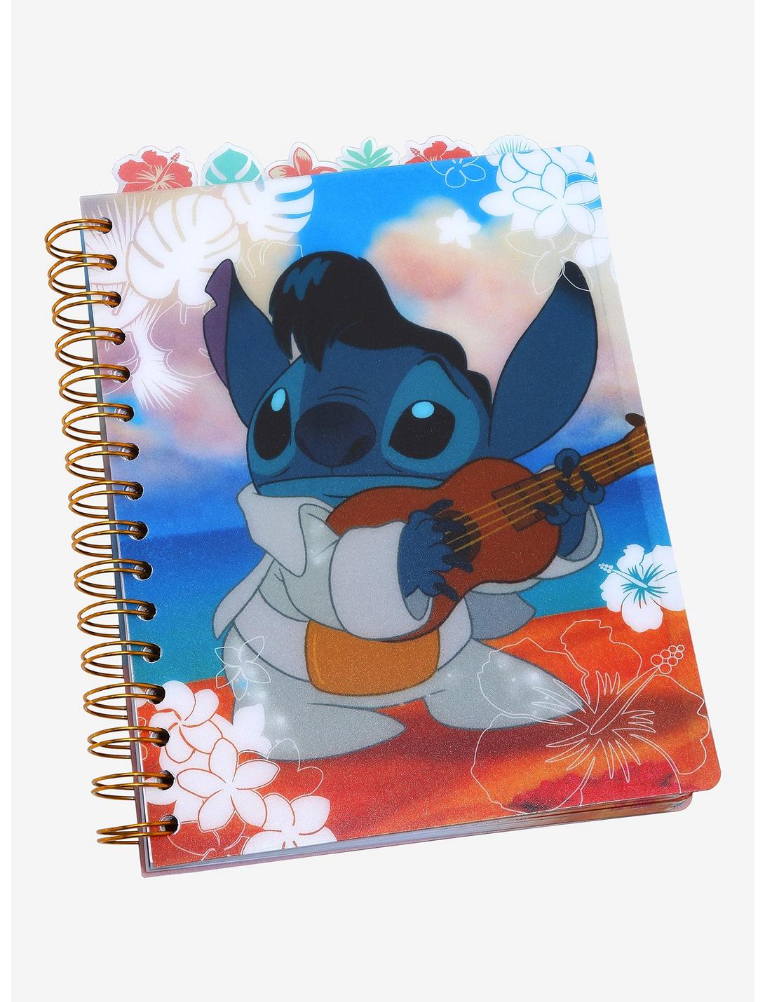 Stitch Elvis Cuaderno Separadores