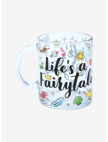 Disney Princesas Taza Cristal Iconos