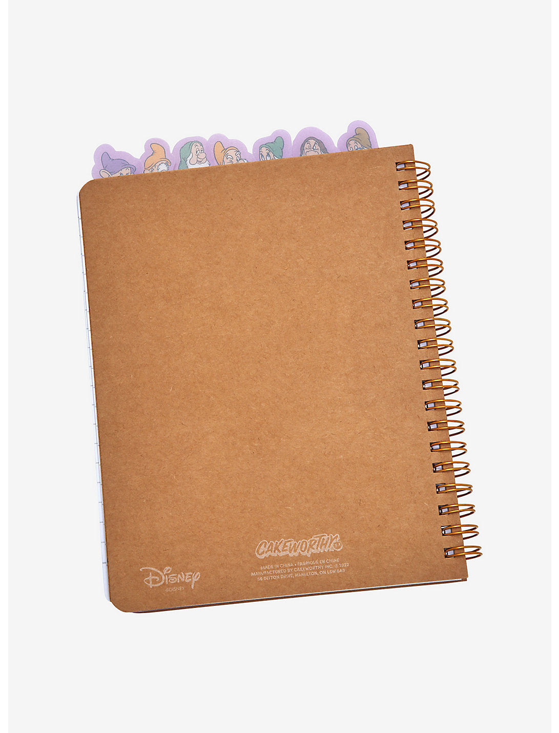 Blanca Nieves Cuaderno 7 Enanos Separadores